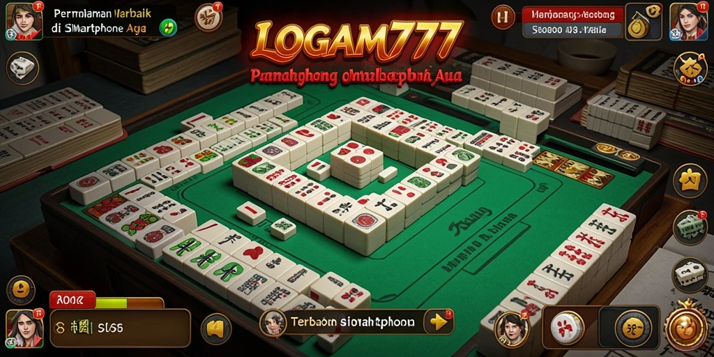 Tampilan gameplay LOGAM777 yang menggugah selera dan menarik.