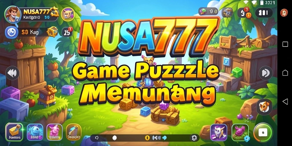 Screenshot gameplay NUSA777 menampilkan teka-teki yang menarik dan menantang.